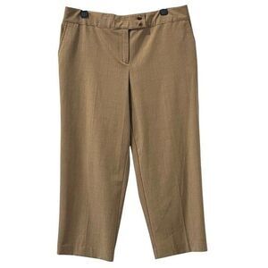 George Design By Mark Eisen Womens Sienna Crop Pant New With Tags Size 12